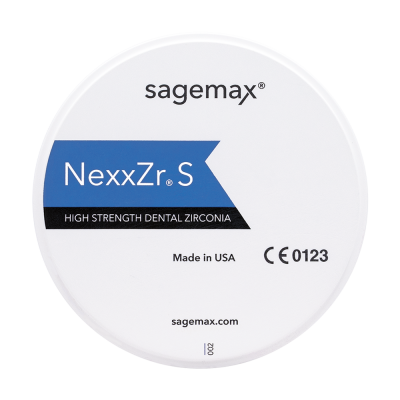 Disc Zirconiu alb NexxZr S 95/10 mm Sagemax